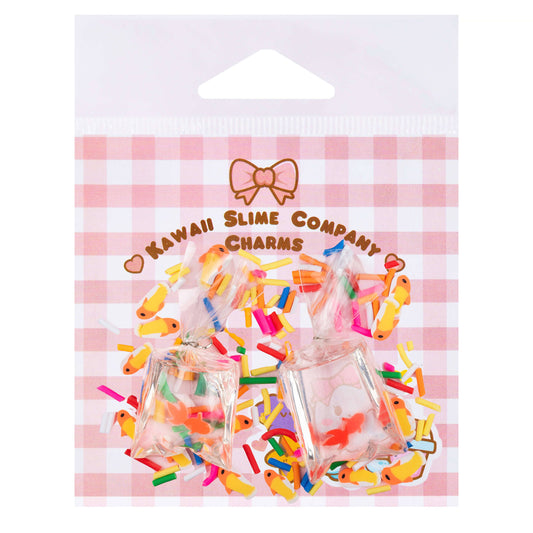 Goldfish Carnival Prize Slime Toppings Charm Bag