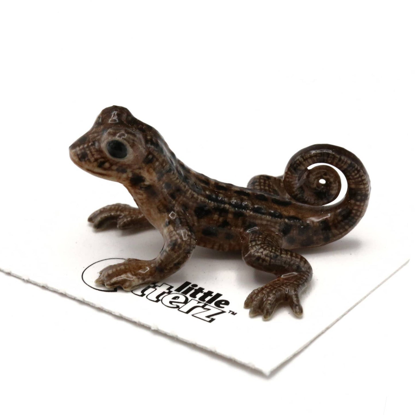 Whip Curly Tailed Lizard Porcelain Miniature