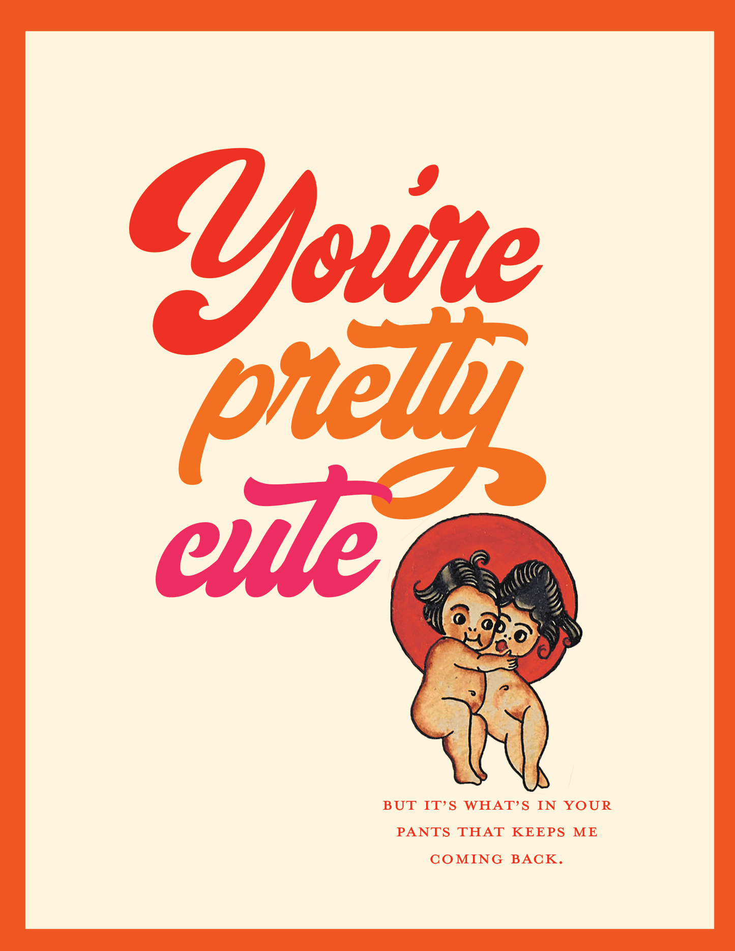 PRETTY CUTE! love card