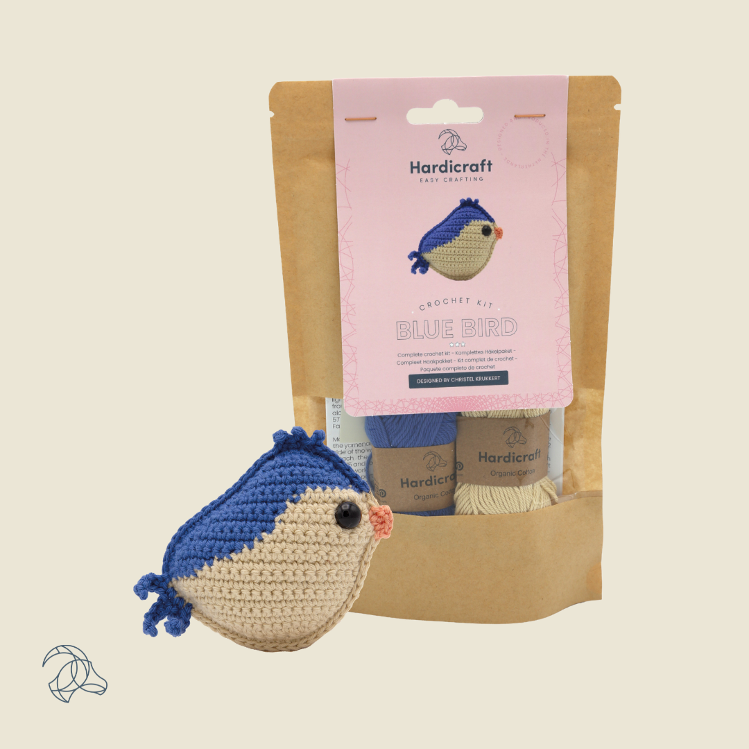 DIY Crochet Kit - Blue Bird