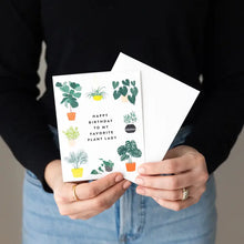 Load image into Gallery viewer, Plant Lady Birthday Card
