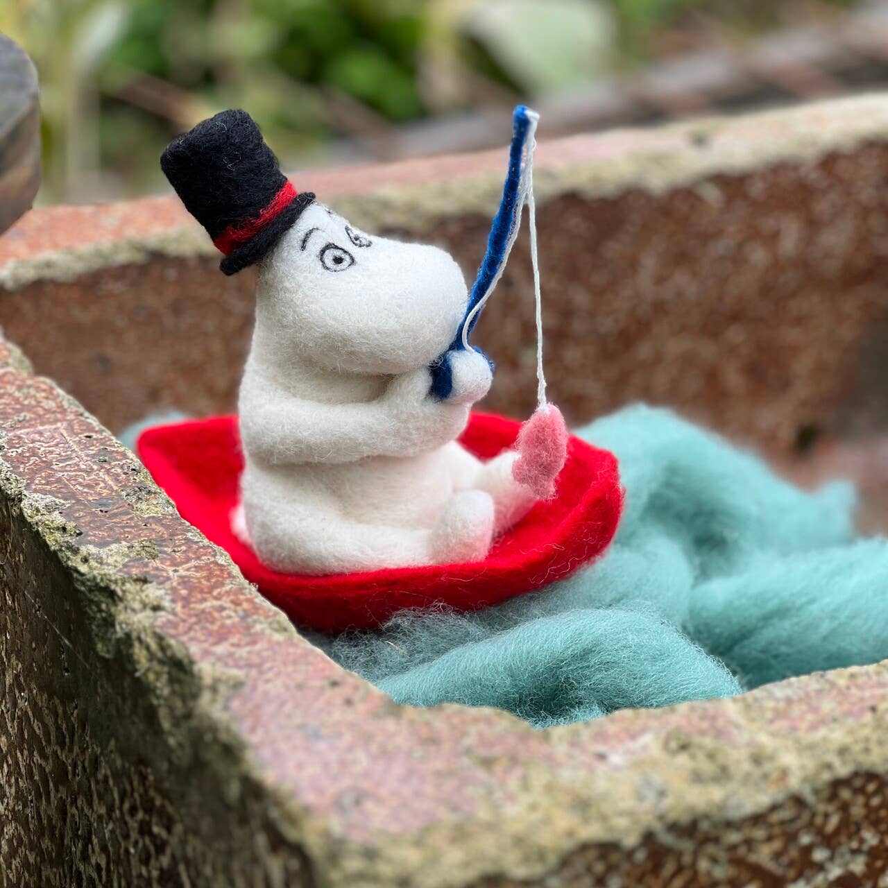 Moominpappa Goes Fishing Needle Felting Kit