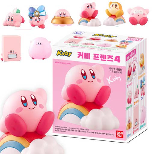 Bandai Kirby  3D Figure Random Box Collectable Toy Ver.4