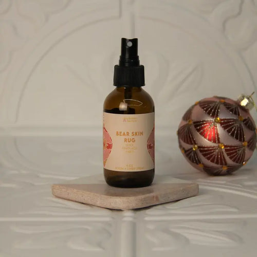 Bear Skin Rug HOLIDAY 4oz Room + Linen Spray - Front & Company: Gift Store