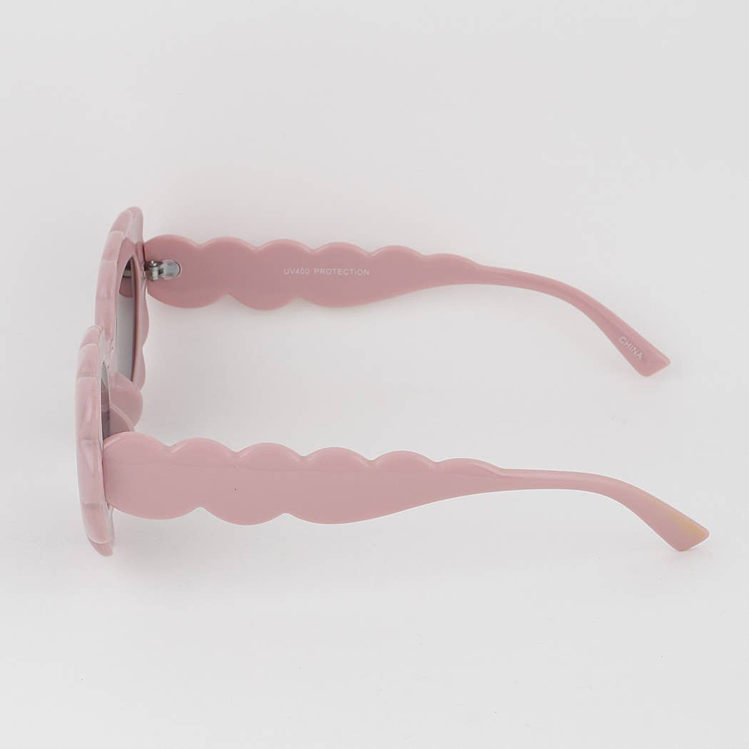 Flower Cloud Round Sunglasses