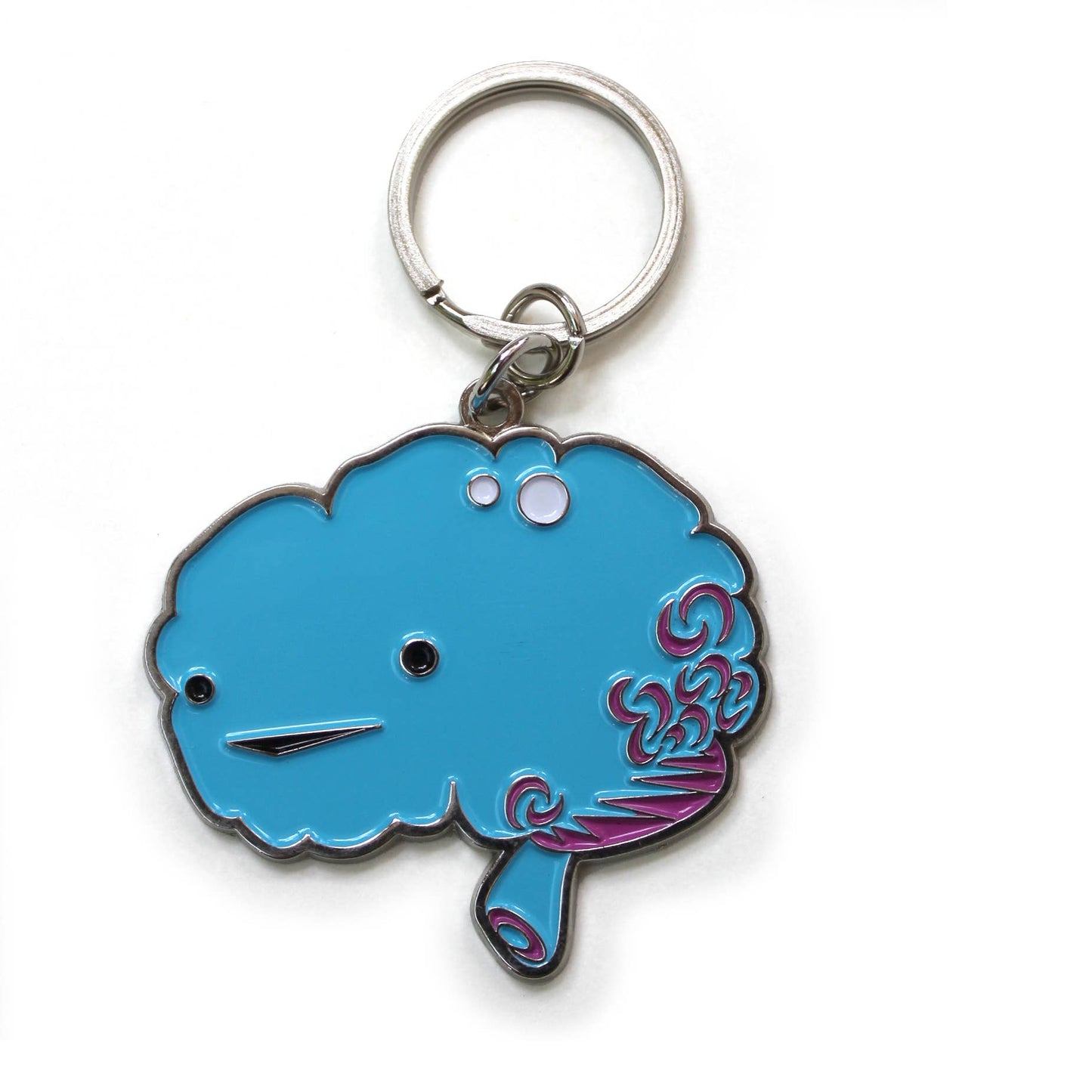 Brain Keychain - All You Need is Lobe