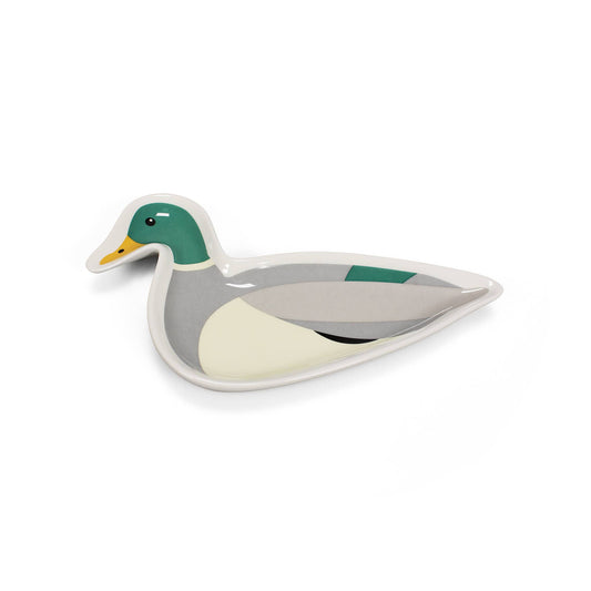 Shaped Trinket Dish (6.2") - Mallard
