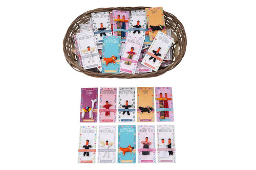 Live Happy 10 Personalised Worry Dolls - Front & Company: Gift Store