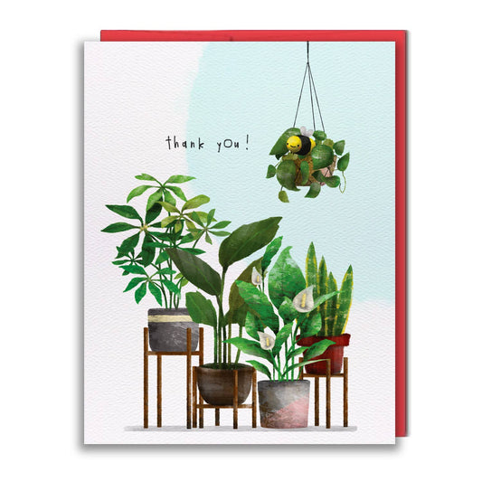 Greeting Card - Thank You Plants