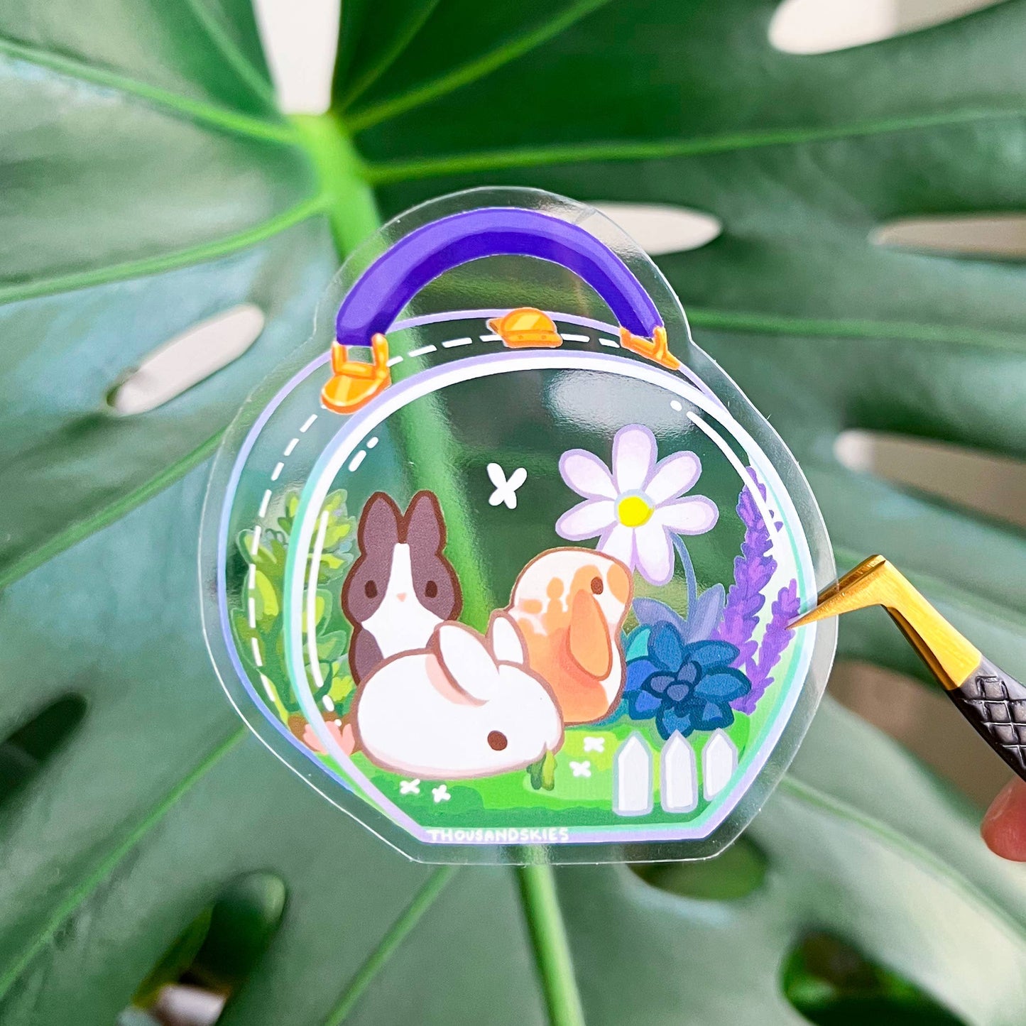 Vinyl Sticker (Transparent) First Meadow Kit