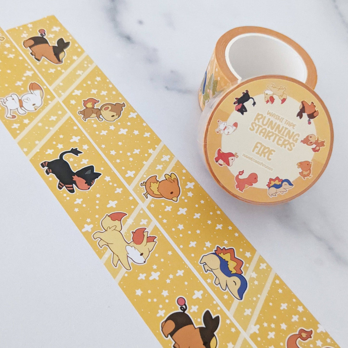Running Fire Starters, Washi Tape