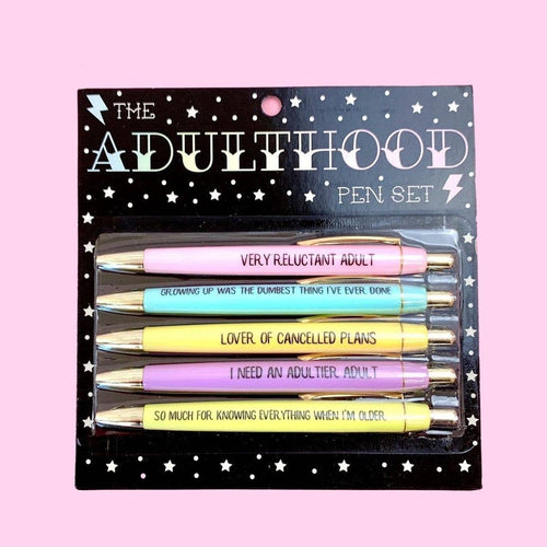 Adulthood Pen Set - Front & Company: Gift Store