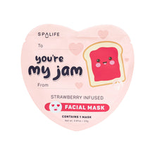 Load image into Gallery viewer, You&#39;re My Jam Soothing Facial mask Heart-Shaped
