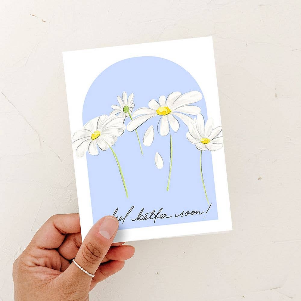 Feel Better Soon - Daisy Get Well Card