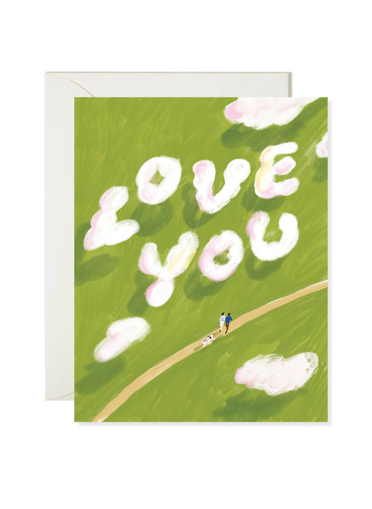 Love You Clouds - Everyday Love Card