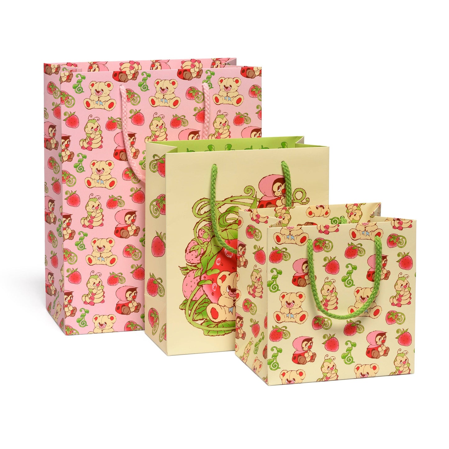 Strawberry Critters gift bags