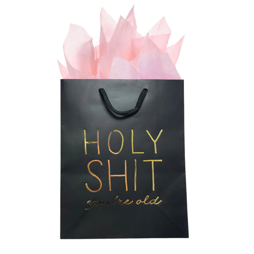 Holy Shit Old Gift Bag - Front & Company: Gift Store