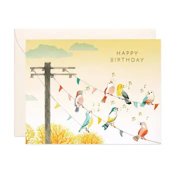 Birds On Wire Bday