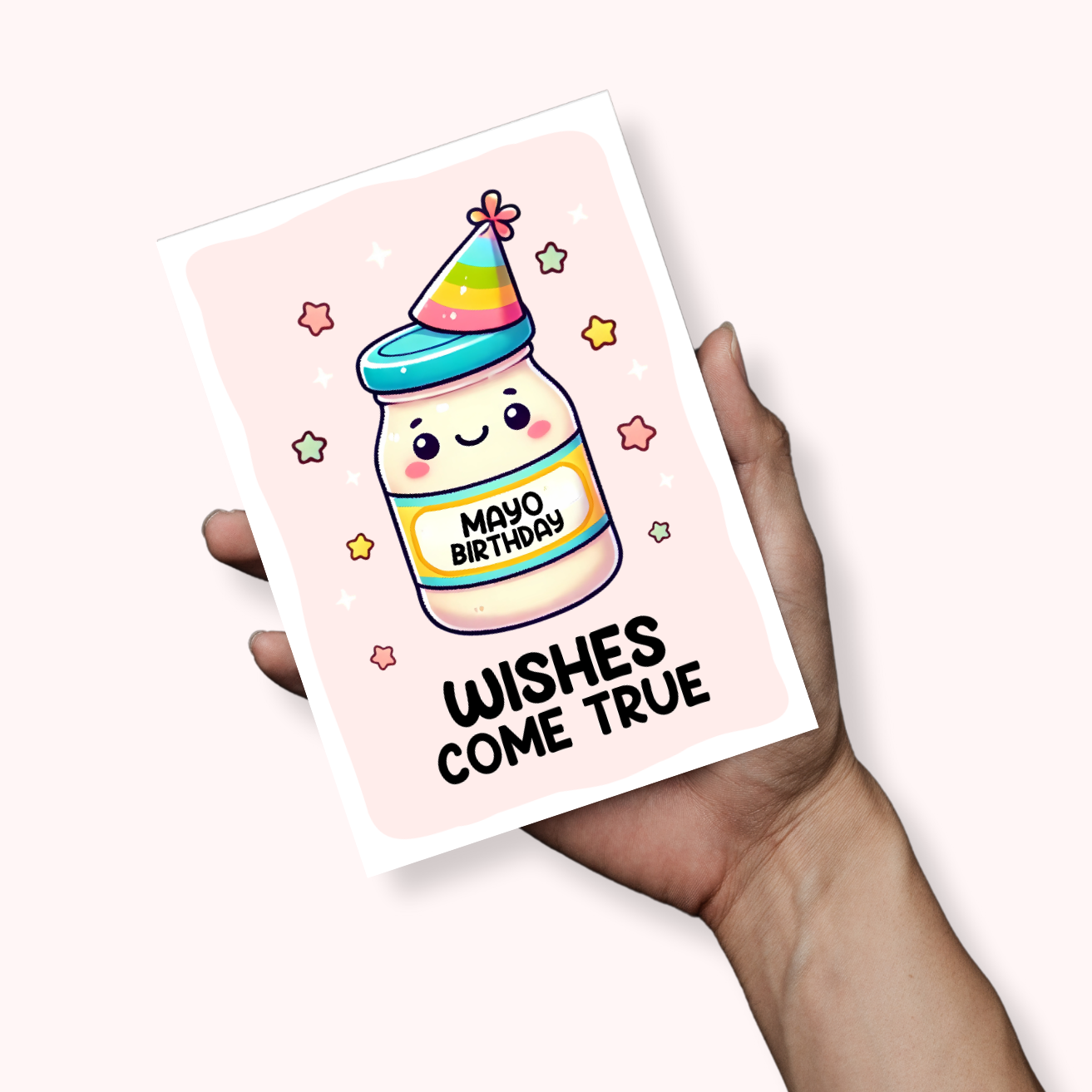 Mayo-Birthday Wishes Birthday Funny Pun Greeting Card