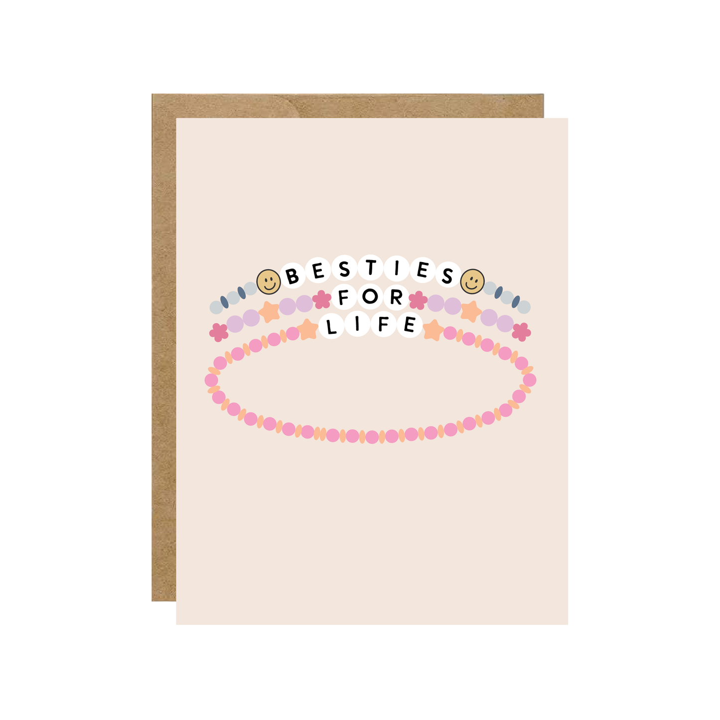 Besties For Life Friendship Bracelet - Pop CultureCard