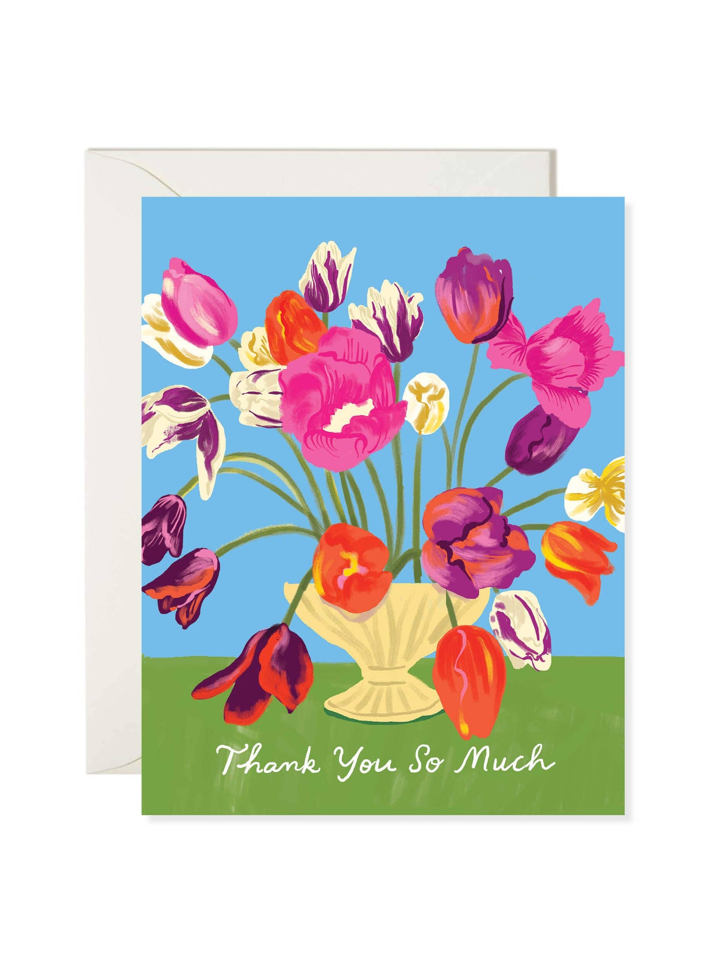 Thank You Tulip – Spring Floral Thank You Card
