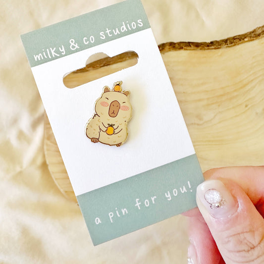 Capybara - Enamel Pin