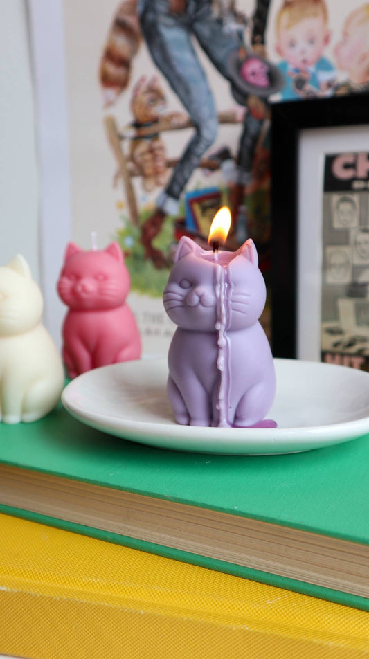 Cute Cat Candle