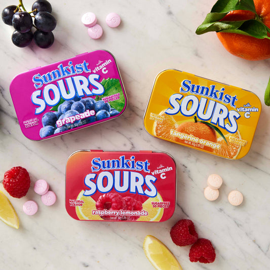 Sunkist Sours with Vitamin C