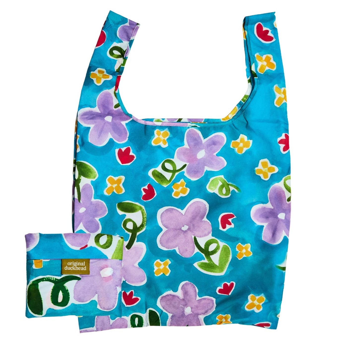 Lilas' Dream Floral Reusable Eco Friendly Bag