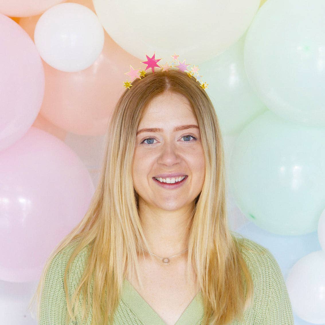 Rose Star Headband | Birthday Party Supplies |