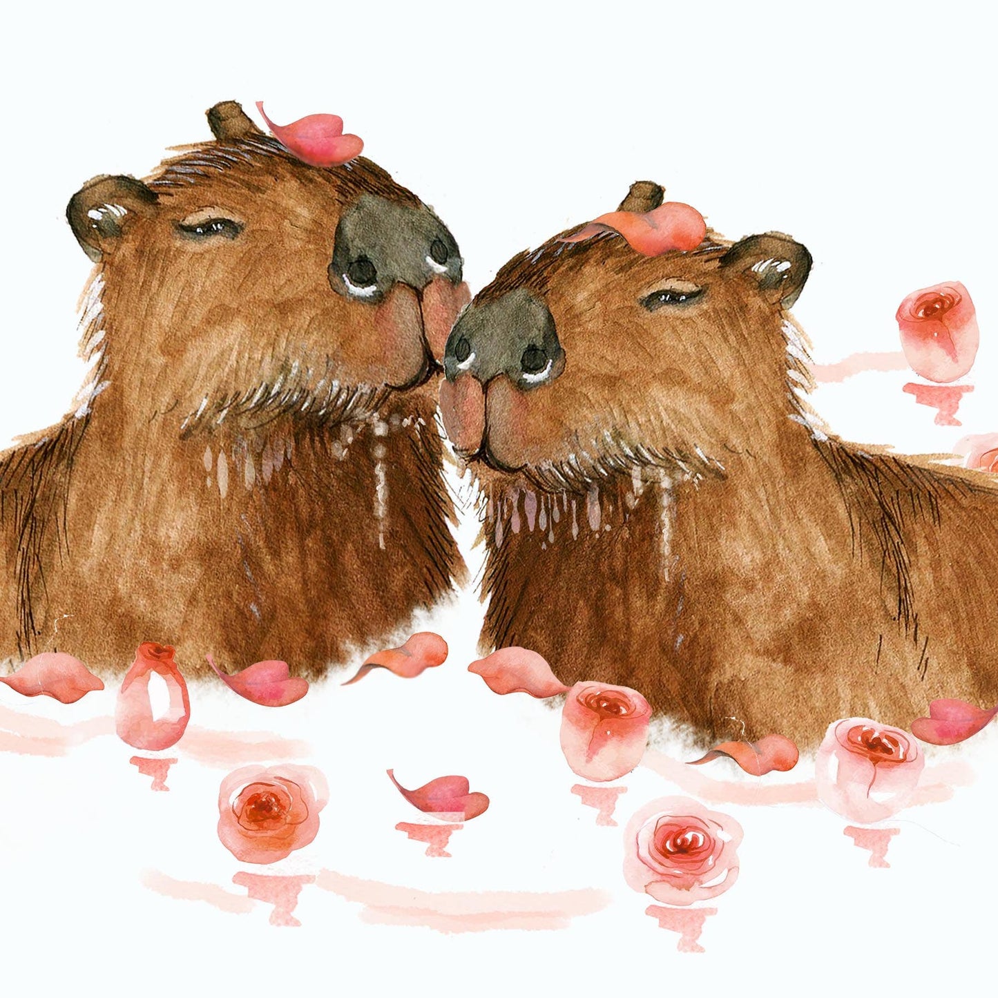 Capy Valentine's Day - Funny Valentines Day Card