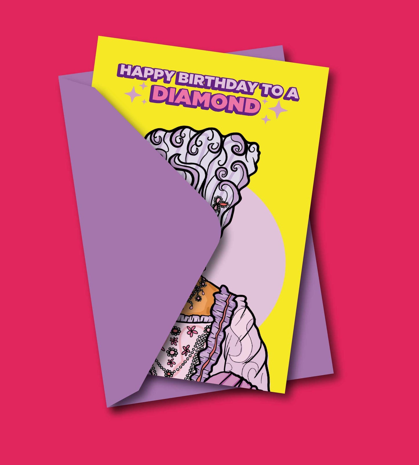 Queen Bridgerton Happy Birthday To A Diamond Greeting Card