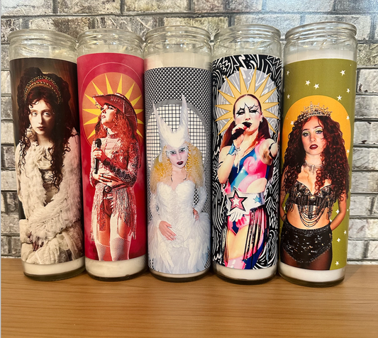 Chappell Roan Prayer Candle