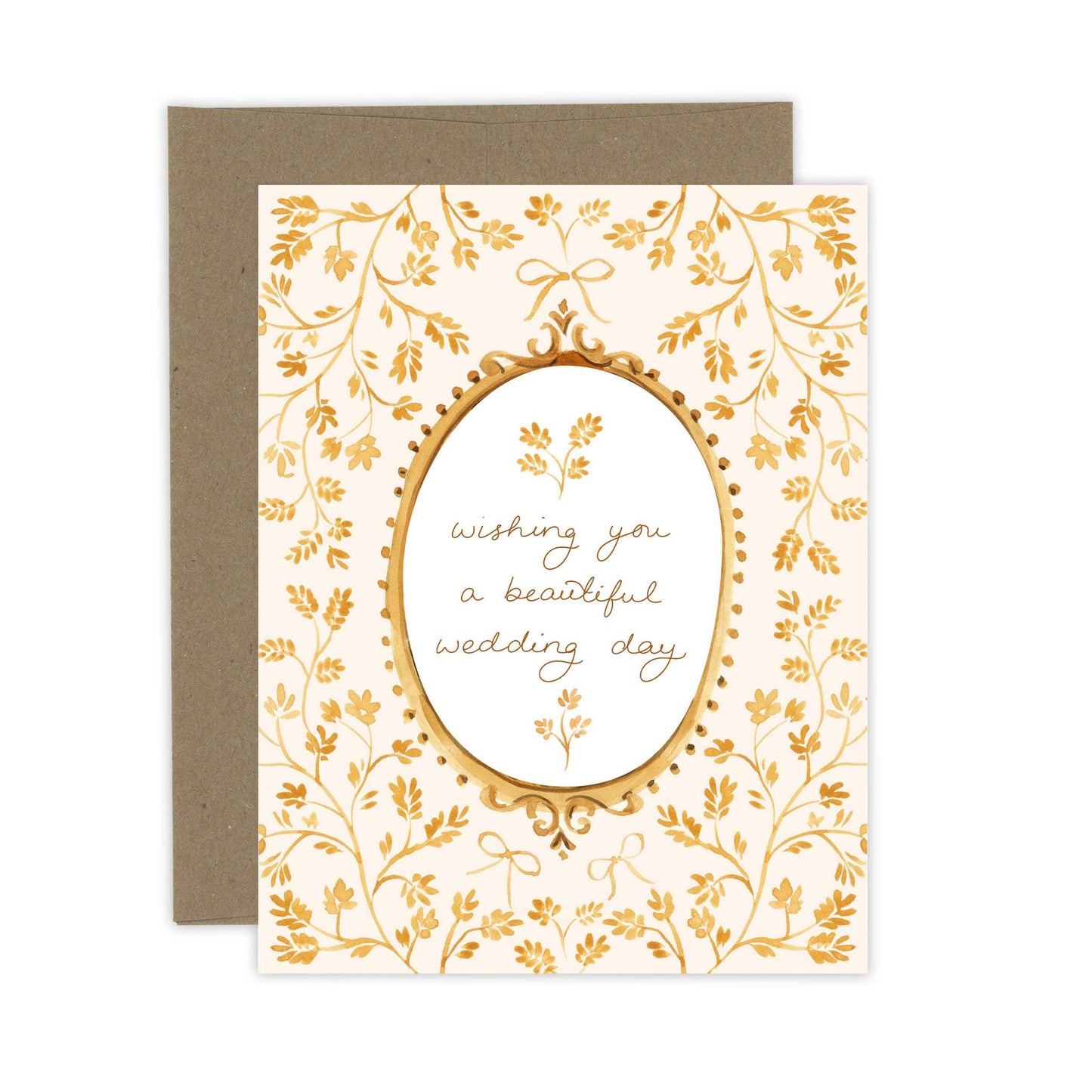 Ornate Wedding Day Card