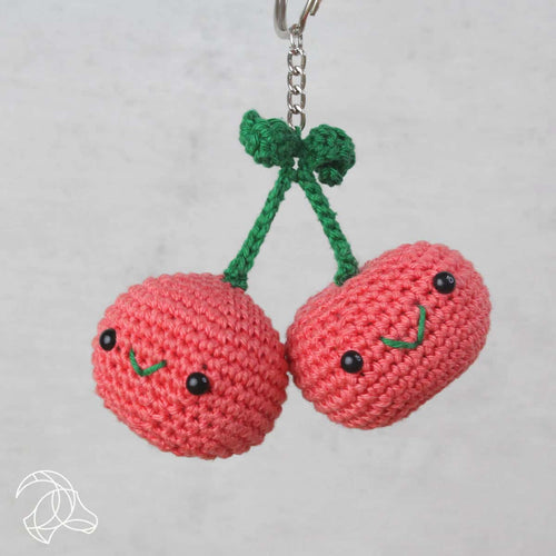 DIY Crochet Kit - Tashanger Cherries - Front & Company: Gift Store