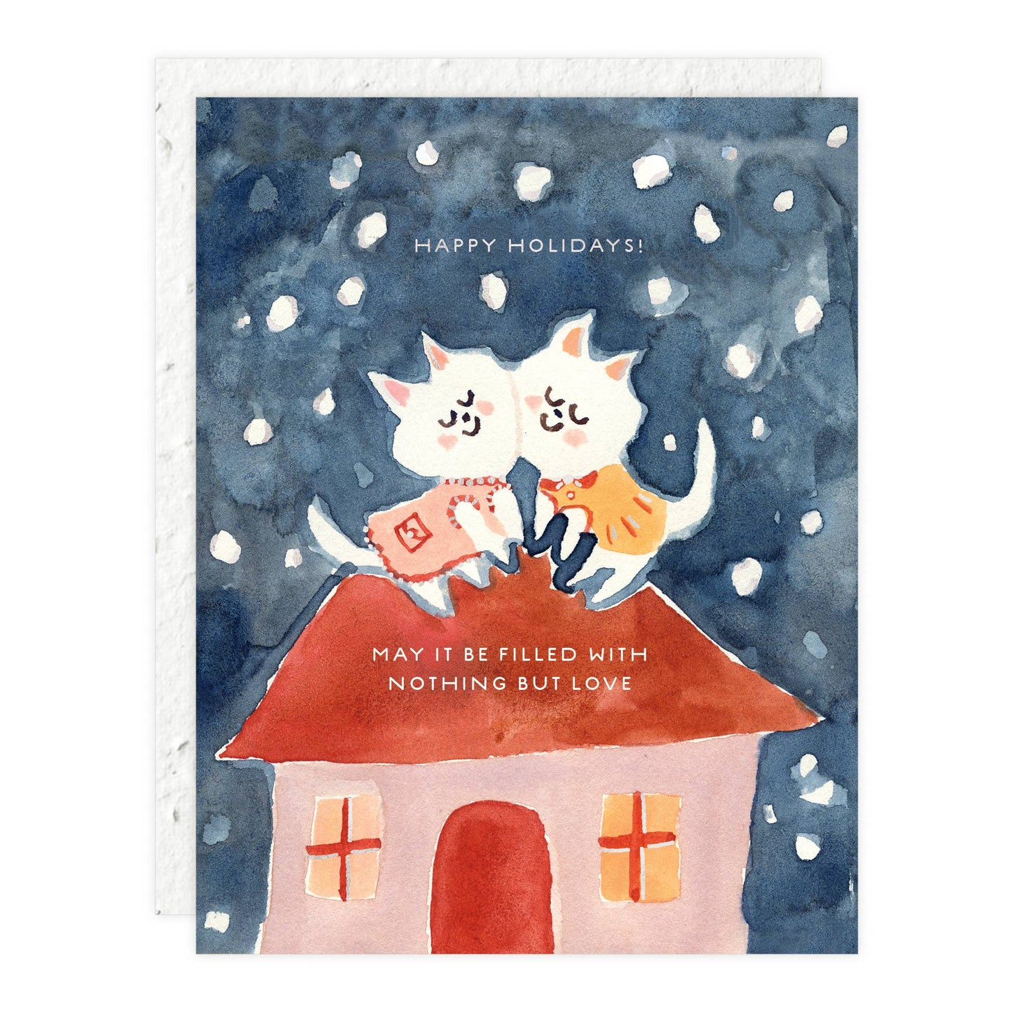 Snow Cats - Holiday Card
