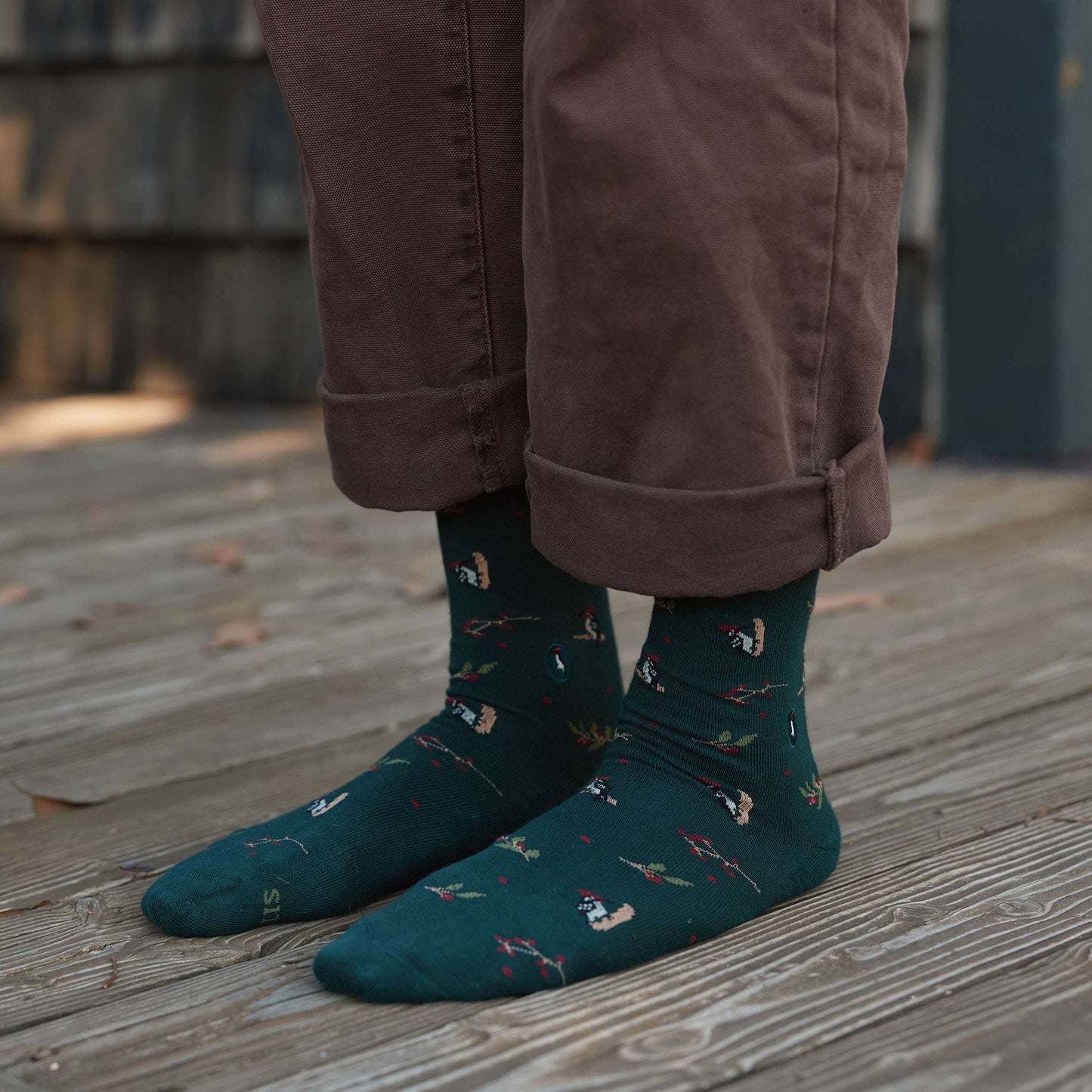 Socks that Protect Woodpeckers | Outdoorsy Gifts