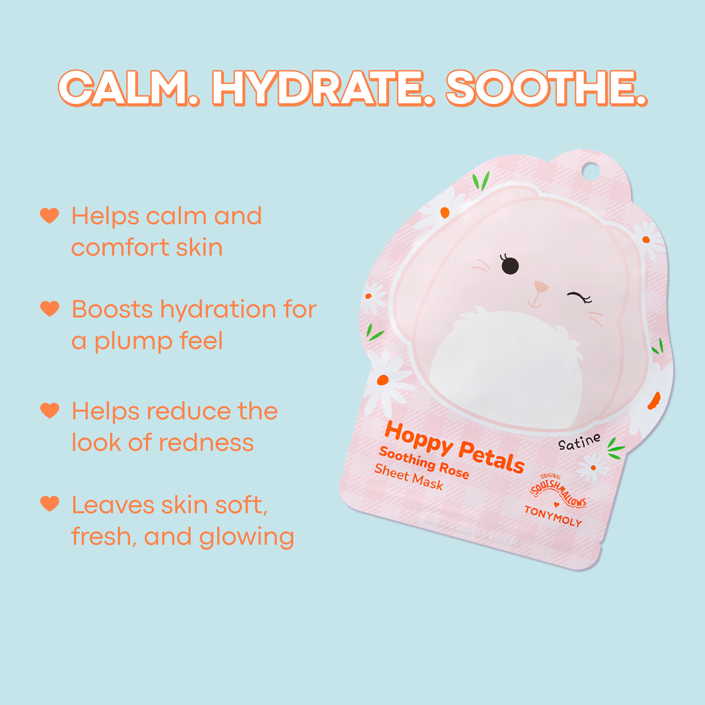 Squishmallows x TONYMOLY Spring Sheet Mask