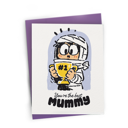 The Best Mummy - A2 Mothers Day Greeting Card