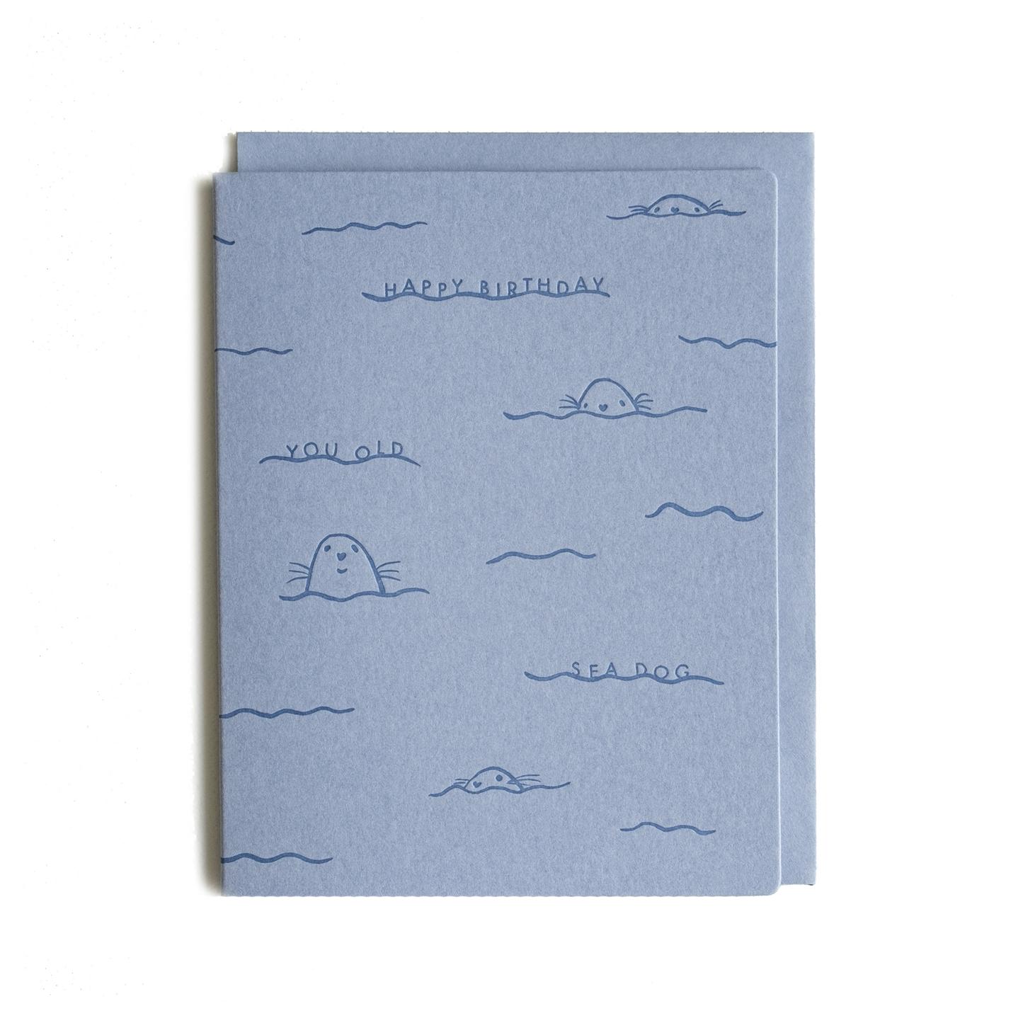 Birthday Sea Dog | Letterpress Card