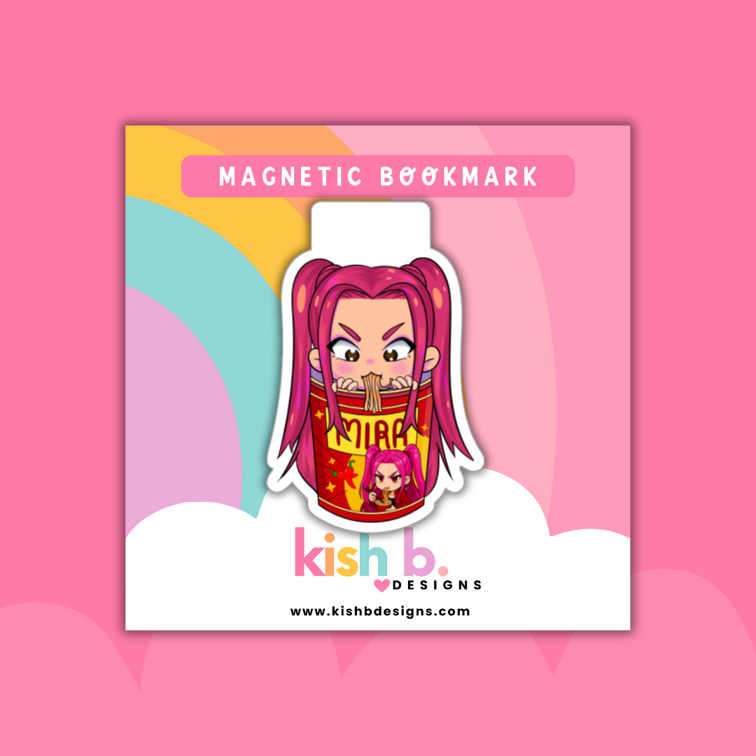 Demon Hunter's Ramen| Magnetic Bookmark(s)