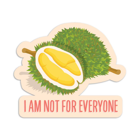 Durian vinyl sticker