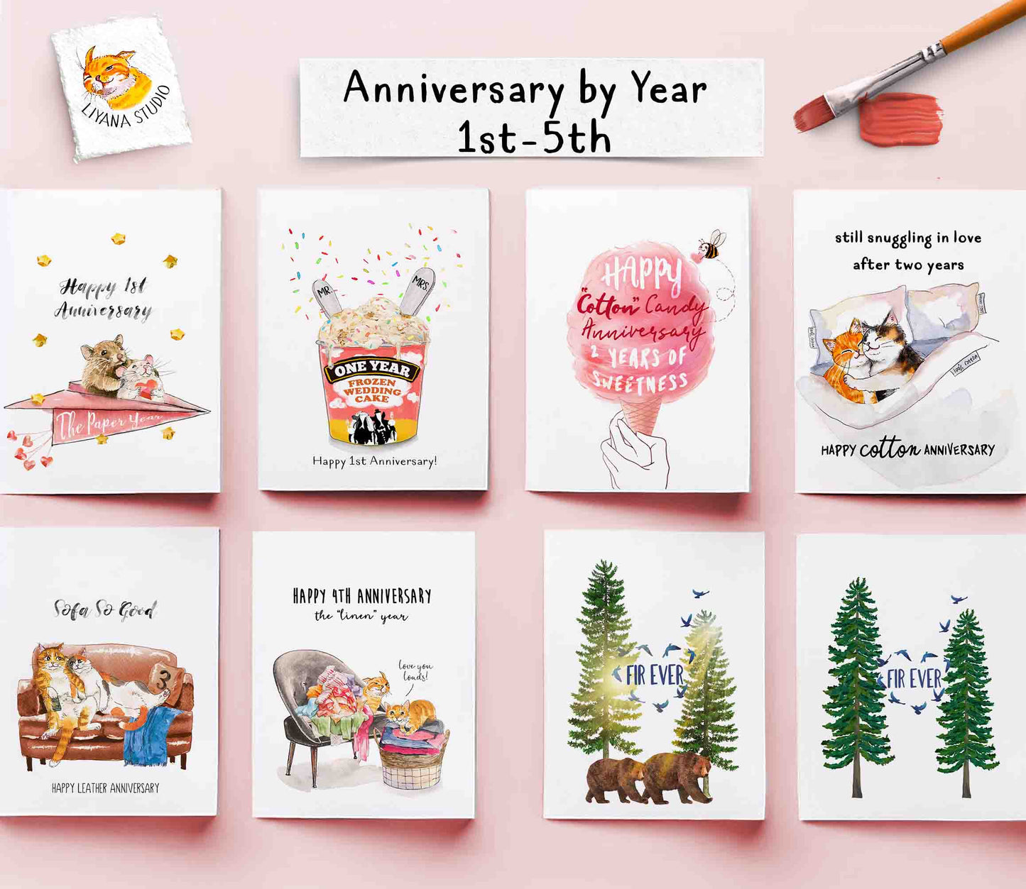 Wrap In Love - Funny Anniversary Card