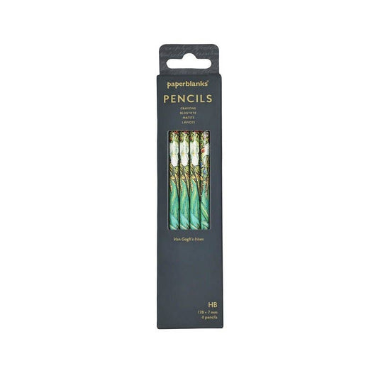 Van Gogh's Irises 4 Pack Pencils, The J. Paul Getty Museum Collection by Pa