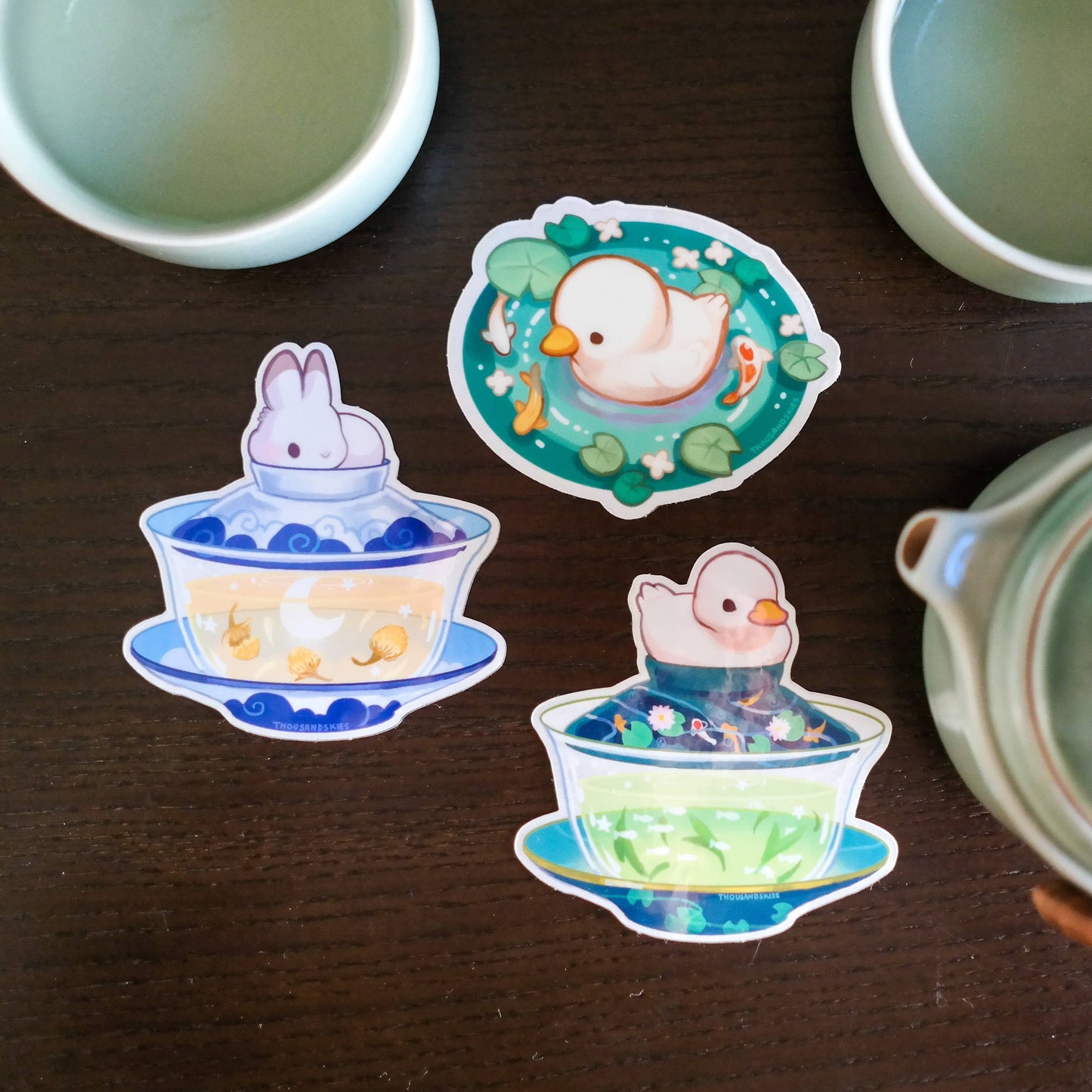 Vinyl Sticker a Lost Duckling