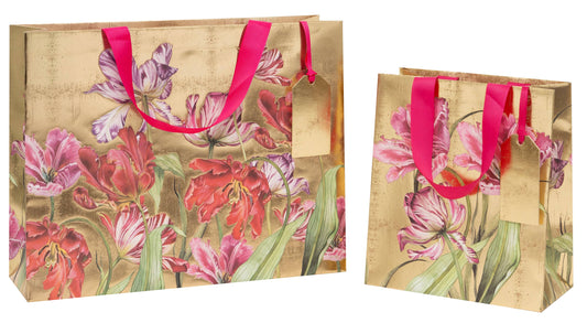 Bag Medium Gilded Tulips