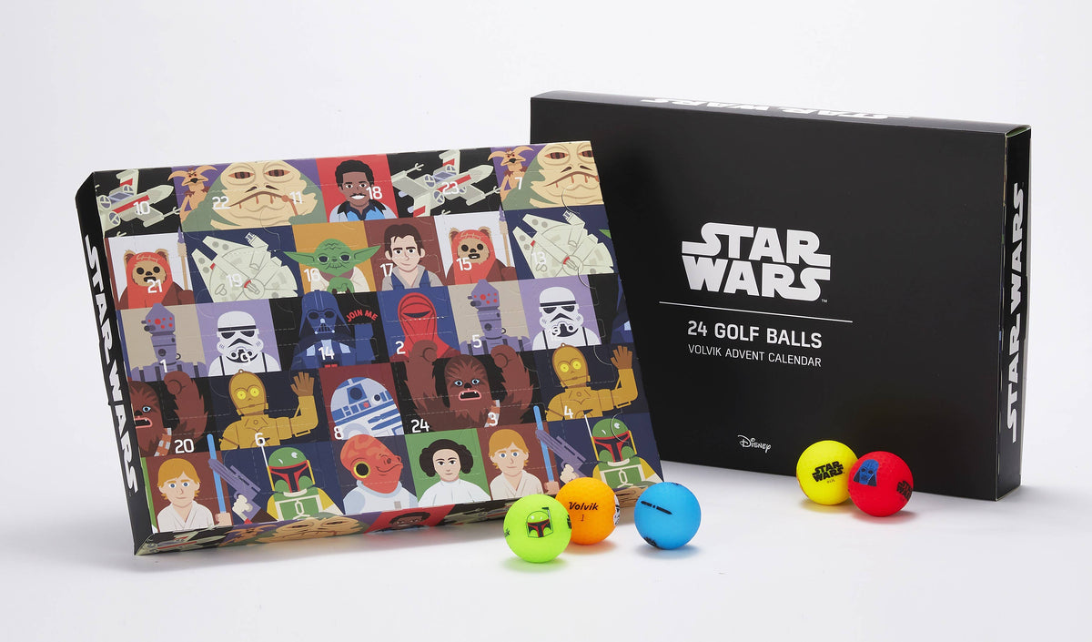 Star Wars Volvik Licensed 24 Golf Ball 2026 Advent Calendar