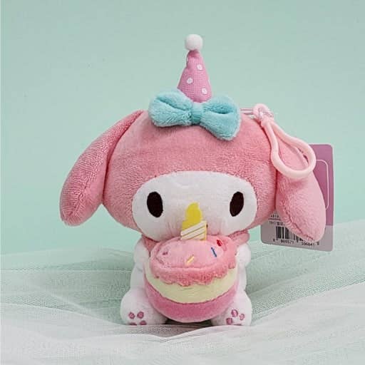 Limited ! Sanrio Party Celebrate Plush Keychain - 13cm