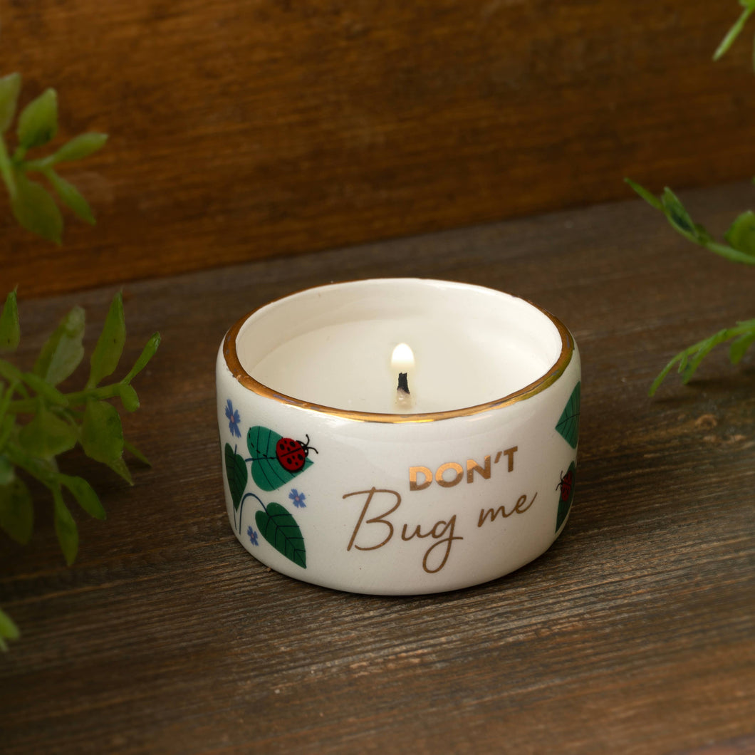 'Dont Bug Me' Citronella Tealight Candle