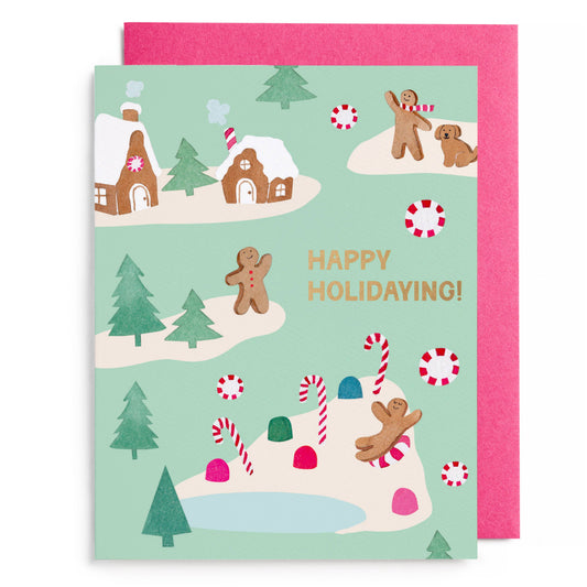 Gingerbread Village Boxed Card Set, Set of 6
